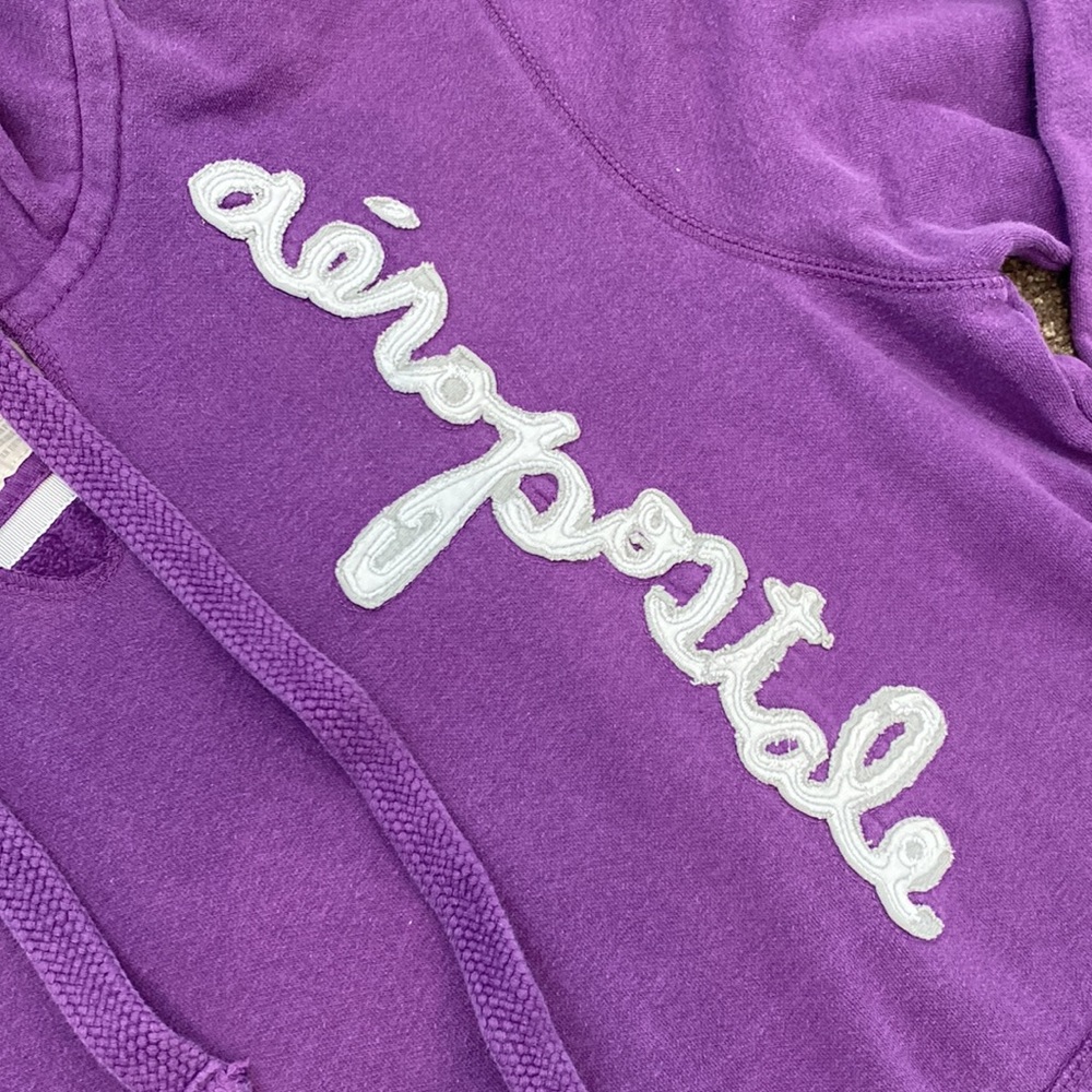 Aeropostale purple hoodie, size XL - Picture 2 of 8